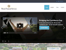 Tablet Screenshot of moorefinancialservices.com
